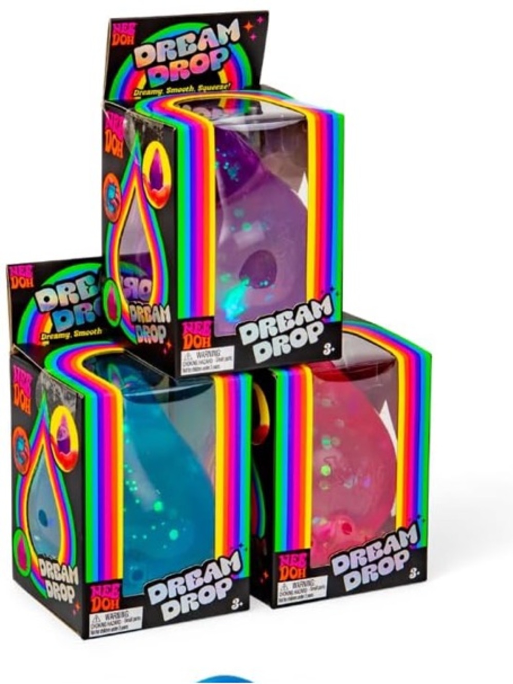 Pink-Schylling NeeDoh Dream Drop - Sensory Squeeze Toy - Picture 11 of 12